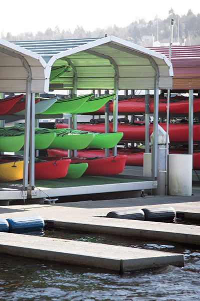 Build Your Dock Kayak Rack
